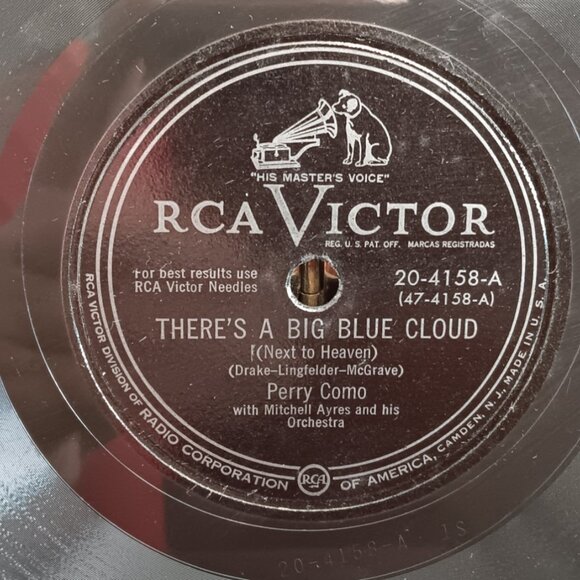 Perry Como - 5 Shellac 78rpm Records - Circa 1940's & 50's - Picture 6 of 6